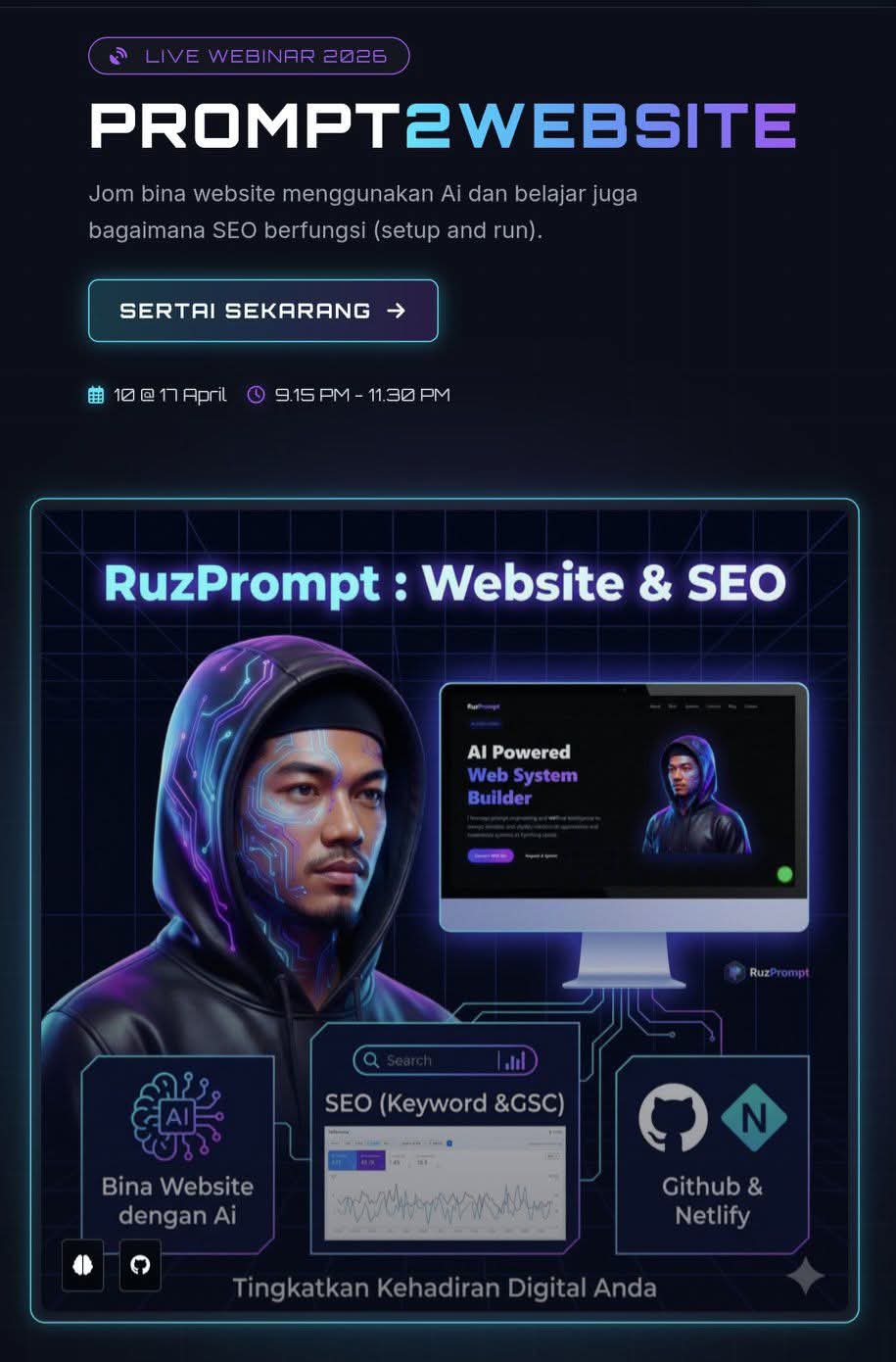 Belajar Bina Sistem Dengan Vibe Code